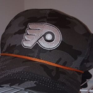 Camouflage Cap with Embroidered Logo
